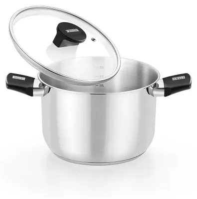 Produktbild von Monix M240220, Rund, Edelstahl, Aluminium, Bakelit, Edelstahl, Edelstahl, Schwarz, Bakelit