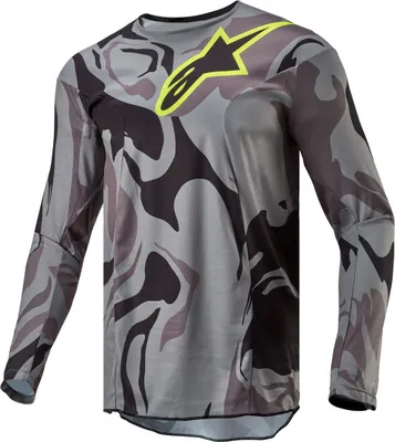 Produktbild von Alpinestars Racer Tactical Motocross Jersey, grau/camouflage, M