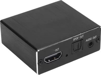 Obrázok produktu pre 4K Sound Extractor Konverzia HD multimediálneho rozhrania na optický S/PDIF 3,5 mm adaptér zvukového extraktora Splitter Converter pre reproduktor zosilňovač slúchadlá