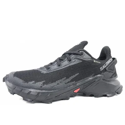 Produktbild von Salomon Alphacross Damen Wanderschuh in Schwarz, Größe 8