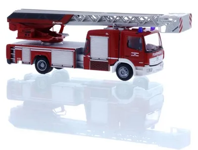 Zdjęcie produktu dla Rietze 71645 – 1:87 Magirus DLK Atego '19 Straż Pożarna w Wiedniu (AT) – nowy