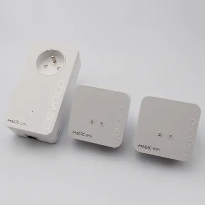 Image de Devolo Magic 1 WiFi Mini Blanc 1200 Mbit/s Magic 1 Mini, compatible avec la France