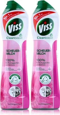 Produktbild von Viss Cleanboost Scheuer-Milch Frühlingsblüten 500ml (2er Pack)