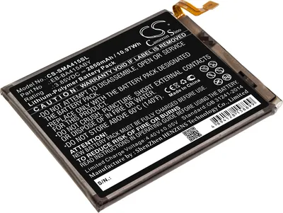 Produktbild von TECHTEK Akku Kompatibel mit [Samsung] Galaxy A41 2020, SC-41A, SCV48, SM-A415, SM-A415D, SM-A415F/DS, SM-A415F/DSN, SM-A415J Ersetzt EB-BA415ABY, fü