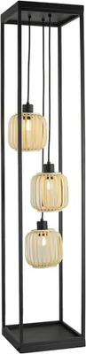 Produktbild von HOME DELUXE Stehlampe ZITA - Schwarz | Stehlampe, Industrial Stehlampe, schwarze Lampe