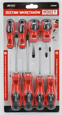 Zdjęcie produktu dla Awtools zestaw wkrętaków blister s2 / 8szt.