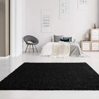 Produktbild von Famanu Teppich Einfarbig Waschbar Weich - Wohnzimmerteppich 160 x 230 cm