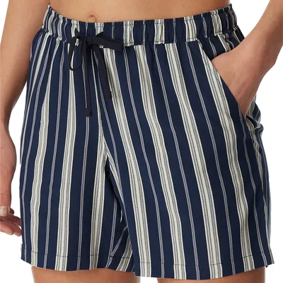 Produktbild von Schiesser Mix & Relax Schlafanzug Hose Aus hochwertiger We, Elastischer Bund mit Bindekordel, Seitliche Taschen