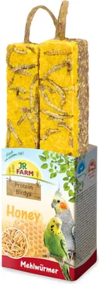 Produktbild von Jr Farm Protein-Birdys Honig-Mahlwurm Kekse Für Papageien - Vitamine Und Mineralien In Leckerer Snackform Jr Farm Honig-Mahlwurm Kekse Für Papageien - Proteinreicher Snack, Gesund Und Schmackhaft