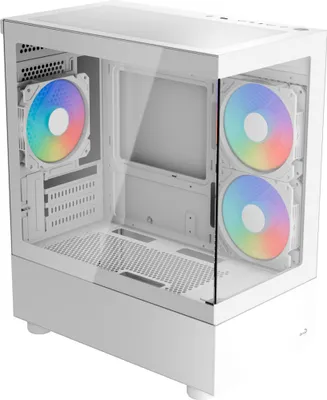 Produktbild von Aerocool Viewport Mini V2 ARGB, Tower-Gehäuse, (Tempered Glass x 2)
