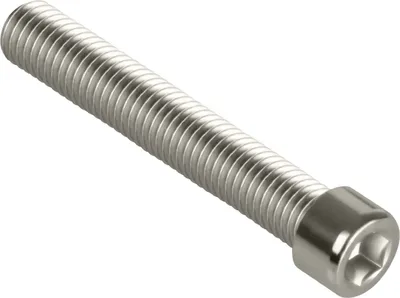 Produktbild von Zylinderkopfschrauben, Zylinderschrauben mit Innensechskant, Größen M5 / M6 / M8, DIN 912, vernickelt (20, vernickelt, M8 x 50mm)