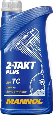 Zdjęcie produktu dla Olej Mannol 1L 2T Plus Api Tc Jaso Fd Tisi