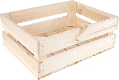 Obrázok produktu pre Creative Deco Drevená Truhlica | 40 x 30 x 15 cm | Prírodná Drevená Krabica | Ideálna ako Darček na DIY Dekorácie | Dokumenty Náradie Hračky