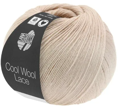Produktbild von Lana Grossa - Cool Wool Lace 0056 perlbeige