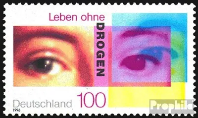 Produktbild von Briefmarken BRD (BR.Deutschland) 1996 Mi 1882 (kompl.Ausg.) postfrisch Kampagne gegen Drogenmißbrauch