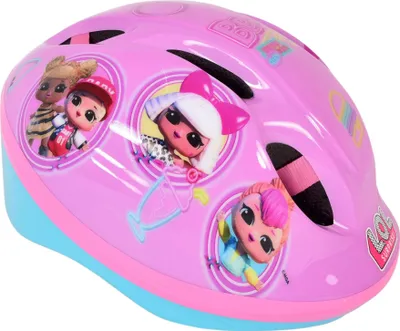 Produktbild von Volare LOL Surprise! Kask rowerowy dziewczęcy różowy rozmiar 52-56 cm