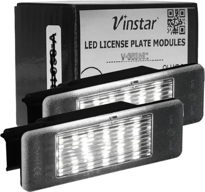 Produktbild von Vinstar LED Kennzeichenbeleuchtung kompatibel mit CITROEN Berlingo C2 C3 C4 C5 C6 C8 DS3 Jumpy
