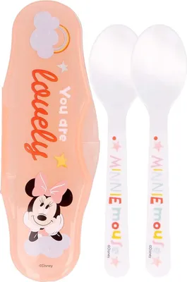 Obrázek produktu pro THERMOBABY Sada 2 lžic s pouzdrem, Minnie