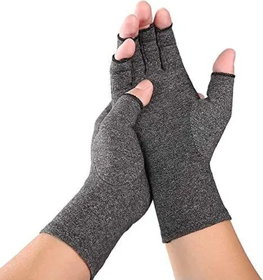 Produktbild von Arthrose Handschuhe, Kompression Arthritis Handschuhe Schmerzlinderung für Arthrose, Karpaltunnel, Sehnenentzündung【L】