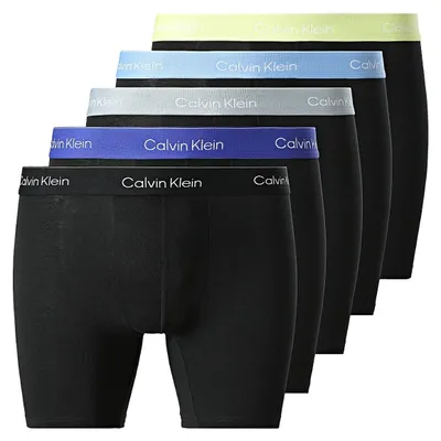 Produktbild von Calvin Klein 5-Pack Icon Stretch Boxers  Schwarz - Große XXL