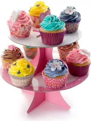 Produktbild von Halter für 10-12 Ibili-Muffins, Karton, 25x26 cm, mehrfarbig