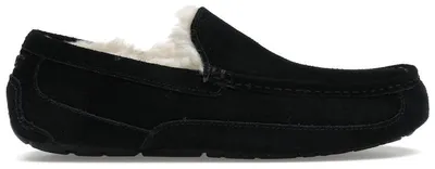 Productafbeelding van UGG Ascot, leren slippers voor binnen, zwart, maat 48.5 EU