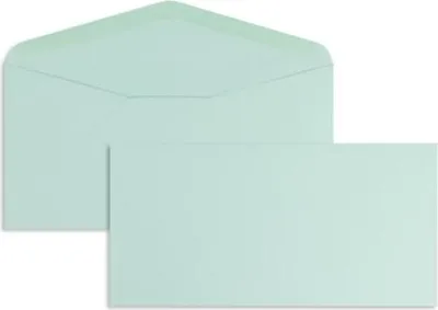 Produktbild von Briefumschläge DINlang 120g/qm gummiert VE=100 Stück himmelblau