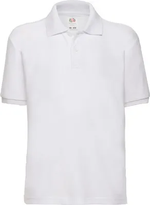 Image de Fruit of the Loom - Polo « 65/35 » pour enfants FK2570 (104) (blanc)
