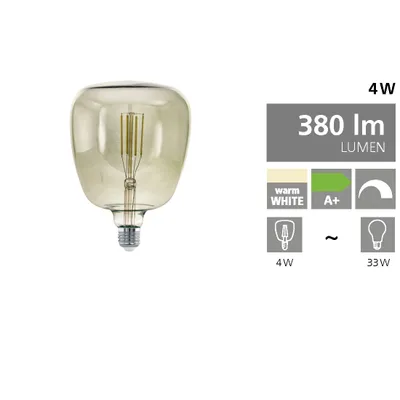 Immagine prodotto di EGLO Vintage Special E27 Lampada LED T140 4W 3000K bianco caldo dimmerabile