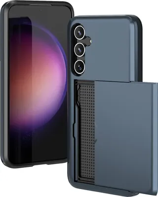 Produktbild von imoshion Backcover mit Kartenfach Samsung Galaxy S23 FE - Dunkelblau