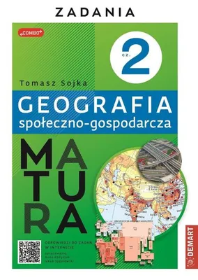 Obrázek produktu pro Geografia społeczno-gospodarcza - zestaw zadań dla szkół ponadpodstawowych