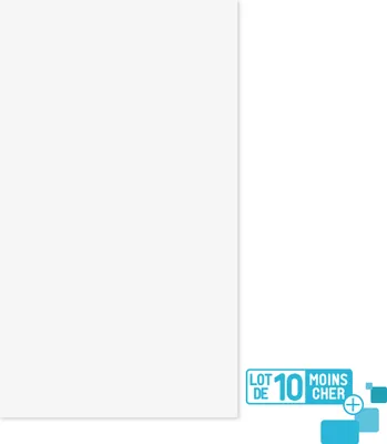 Image de LOT de 10 Panneaux Muraux pour salle de bains en Aluminium Blanc - 120x210cm - WALL'IT