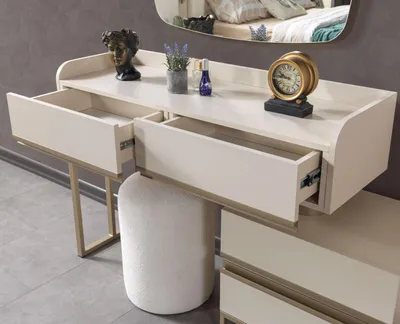 Immagine prodotto di Comò con specchio Comò moderno in legno camera da letto