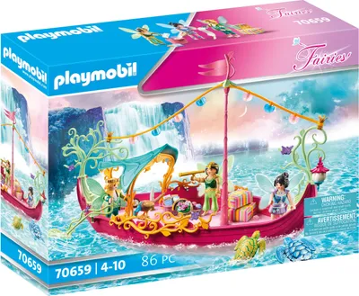 Produktbild von PLAYMOBIL Magic 70659 Romantisches Feenboot