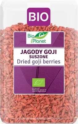 JAGODY GOJI SUSZONE BIO 1 kg - BIO PLANET