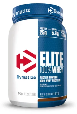 Immagine prodotto di Dymatize 100% Elite Whey - 907 g di cioccolato ricco