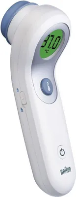 Image de BRAUN HC Stirnfieberthermometer No-touch weiß-blau BNT300WE