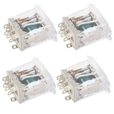 Obrázek produktu pro 4 elektromagnetická výkonová relé 220 V, víceúčelová vodotěsná konstrukce z termoplastu pro garážová vrata