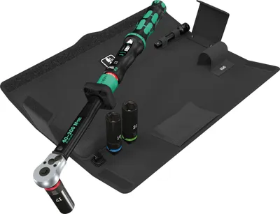 Produktbild von Wera 05075790001 Click-Torque Lock C 3 KFZ-Radwechsel-Set 1, 6-teilig