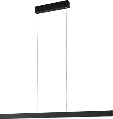 Produktbild von Lucande Smart-LED-Hängeleuchte Mylosh, schwarz, CCT, Tuya