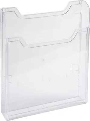 Produktbild von EXACOMPTA Wand-Prospekthalter A5 hoch 1 Fach glasklar
