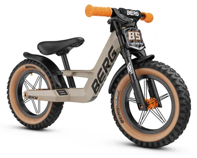 Produktbild von BERG Laufrad Biky Trail für Kinder ab 2,5 Jahren 12 Zoll mit Handbremse Sand