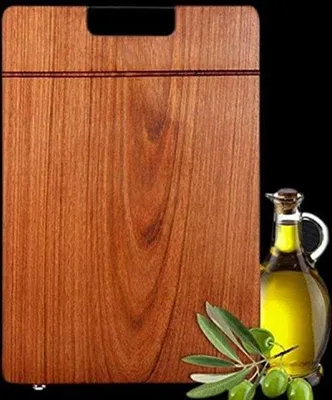 Image de Planche à découper Famanu en bois - Planche à découper en bois de hêtre - 30x45x2,2 cm
