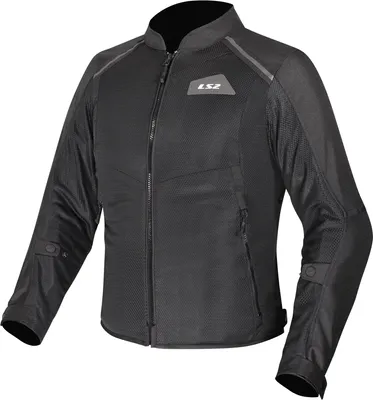 Produktbild von LS2 Breeze Damen-Motorrad-Textiljacke, schwarz, S