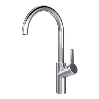 Produktbild von Wasserhahn Küche drehbar Küchenarmatur Edelstahl Spültischarmatur Hochdruck Armatur Mischbatterie Küche gebürstet AM.PM FXB07000 X-Joy S, Chrom