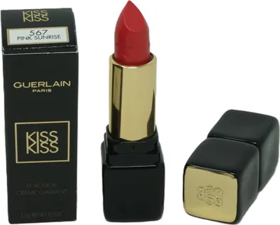 Produktbild von Guerlain Paris Kiss Kiss creamy shaping Lip Colour 567 pink sunrise 3,5g