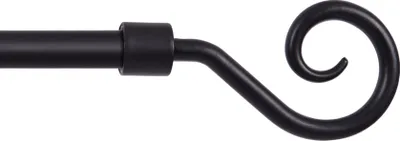 Produktbild von Endstücke für Stilgarnitur 2er Pack aus Kunststoff ( Schwarz / Roma ) vers. Farben, Ø16mm, Dekoration modernes Design für Vorhangstange