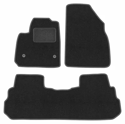 Immagine prodotto di Tappetini in moquette per Cadilac XT5 2015- – set 4 pezzi, grigio grafite, su misura – Wielganizator LUX