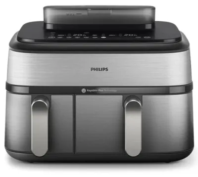 Obrázek produktu pro Philips 5000 series , Horkovzdušná fritéza, 9 l, 1,4 kg, Rapid Air, 40 °C, 200 °C