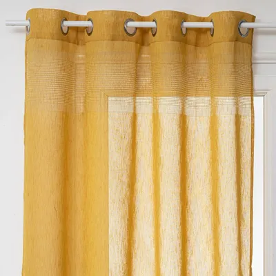 Produktbild von Vorhang senfgelb 140x240cm  - Atmosphera créateur d'intérieur